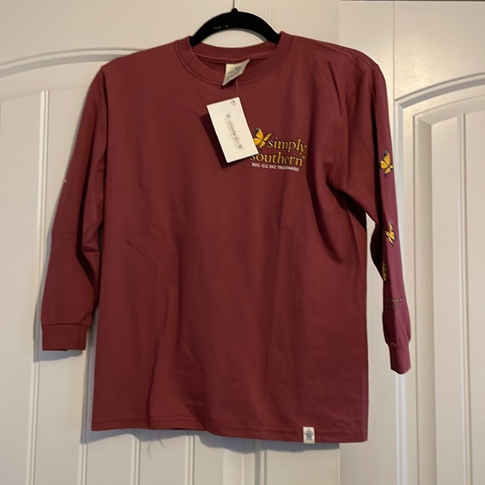 Youth small Simply Southern long sleeve T-shirt. Brand new with tags.